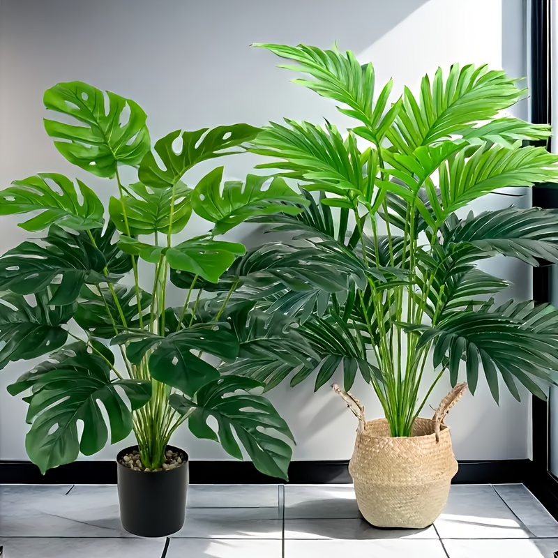 Monstera Adansonii - 2 Buah Tanaman Palem Buatan 24