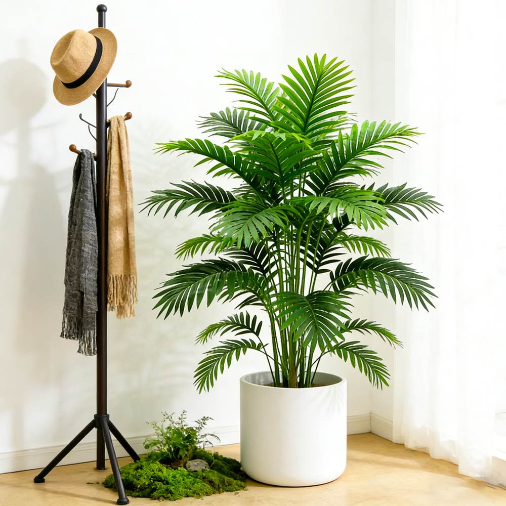 Monstera Adansonii - Pohon Palem Buatan Tinggi 60-80cm, Tanaman