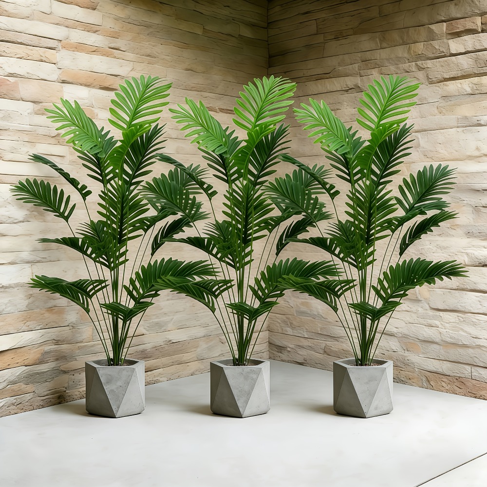 Monstera Adansonii - 1 Buah 65-128CM Pohon Palem Buatan