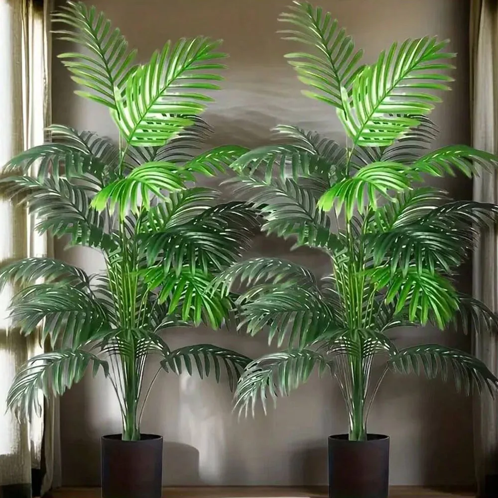 36 Daun Areca Palm Simulasi Ta - Monstera Adansonii ulasan dan harga