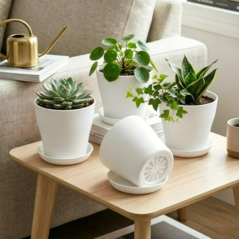 Set Pot Tanaman dengan Lubang  - Aloe Vera Pot ulasan dan harga