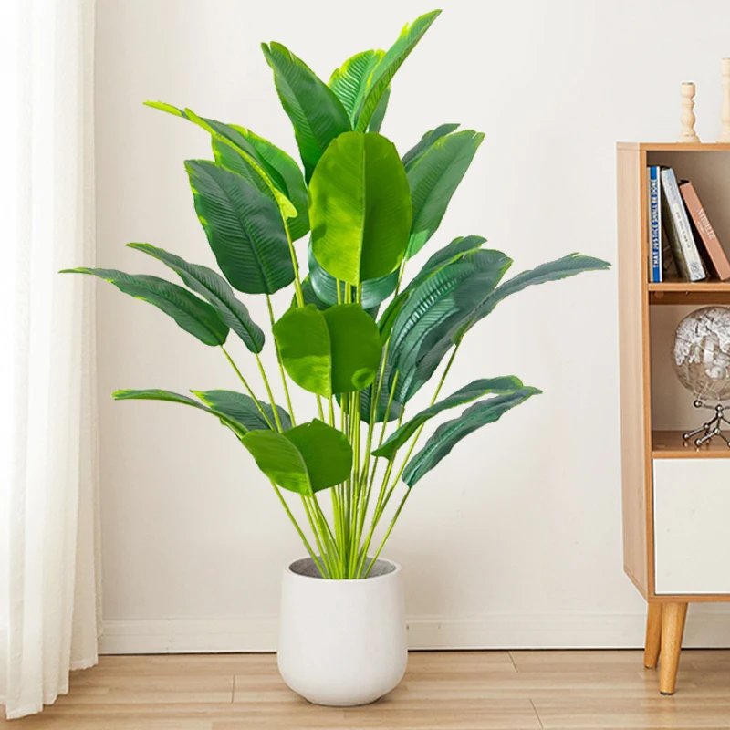 1 Buah Tanaman Buatan Pohon Pa - Monstera Adansonii ulasan dan harga